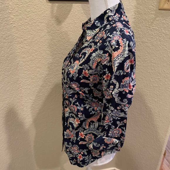 Button down shirt 3/4 sleeve - Picture 2 of 6